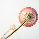 Flemish Ceramic Floral Chandelier