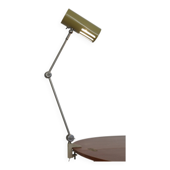 Lampe à pince en métal italienne Stilnovo années 1950