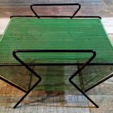 Scoubidou magazine rack 1950