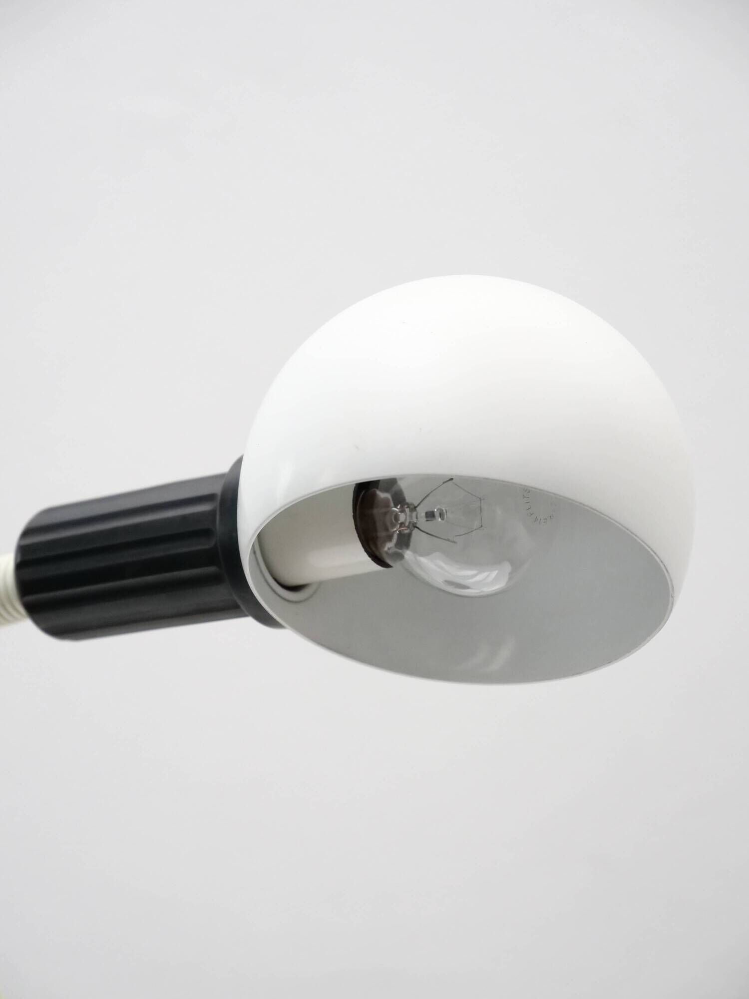 Flexible lamp Heibi Table Design Isao Hosoe for Valenti Italy 1970