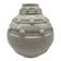 Art Deco round vase attributed to Louis Gueule.