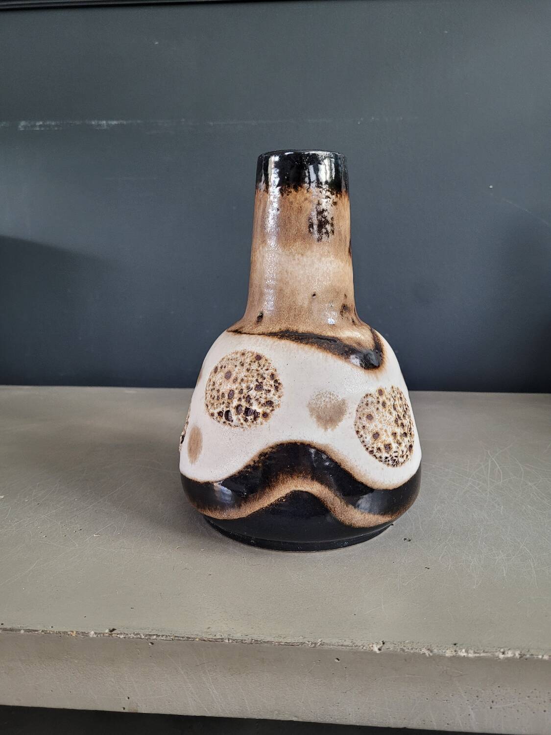 Dumler & Breiden ceramic pitcher vase, 105 4/22, Germany