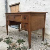 Solid wood desk