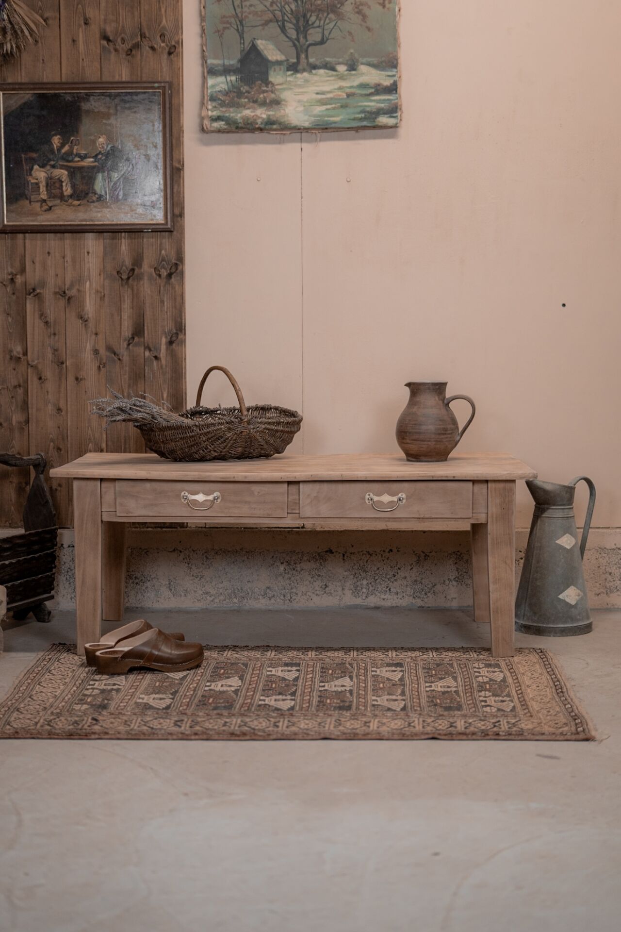 Beech coffee table