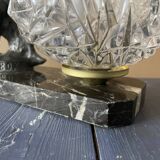 Marble table lamp, boxing, 1930s