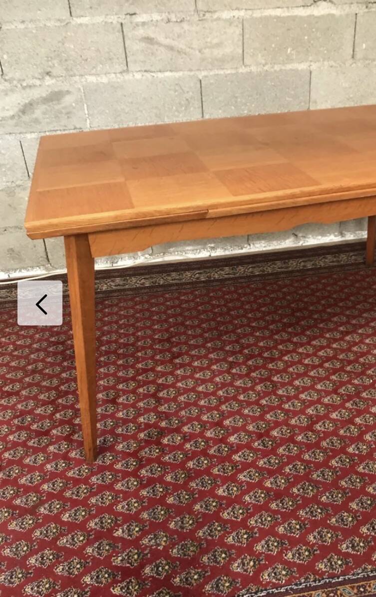 Vintage table from the 1950s.
