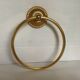 Brass towel rack made in France