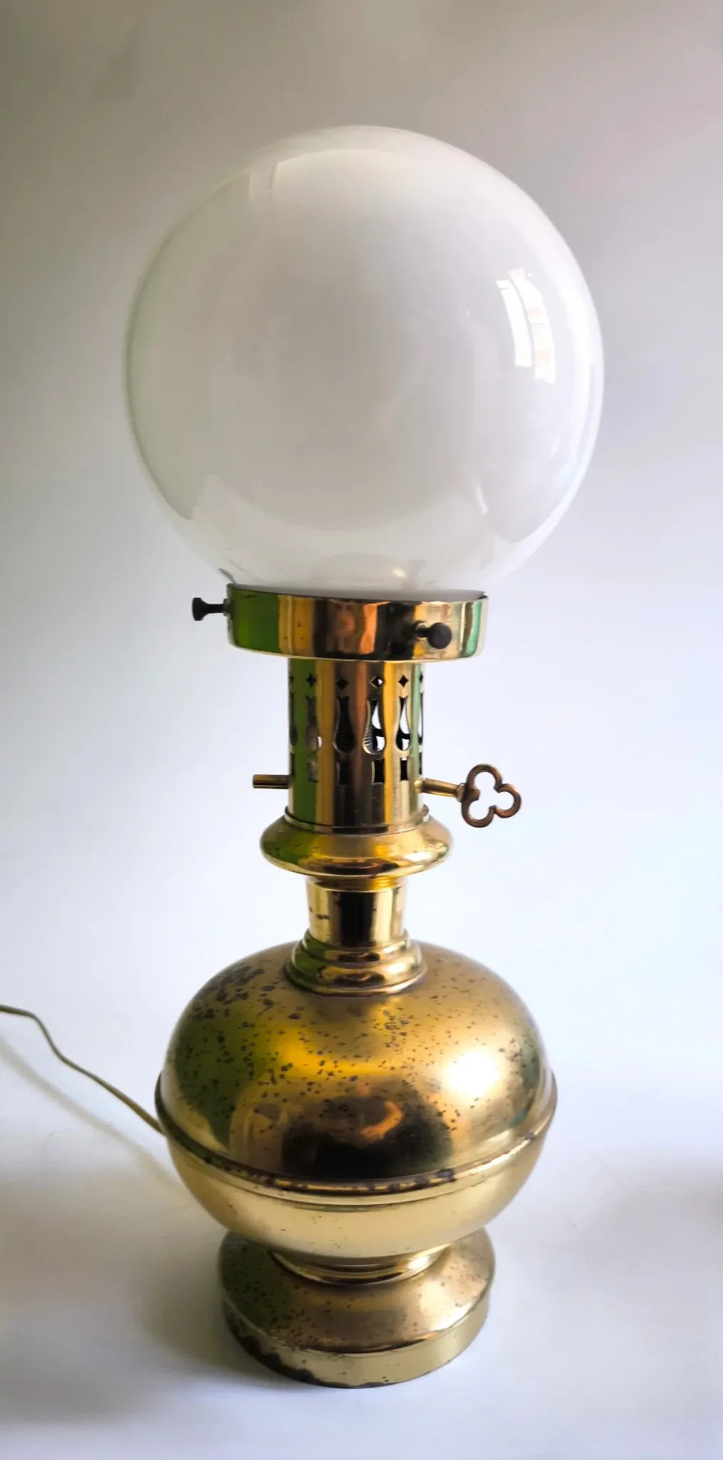 Mid Century lamp in Neoclassical Revival style