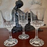 Crystal glasses early twentieth century