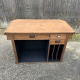 Solid oak counter