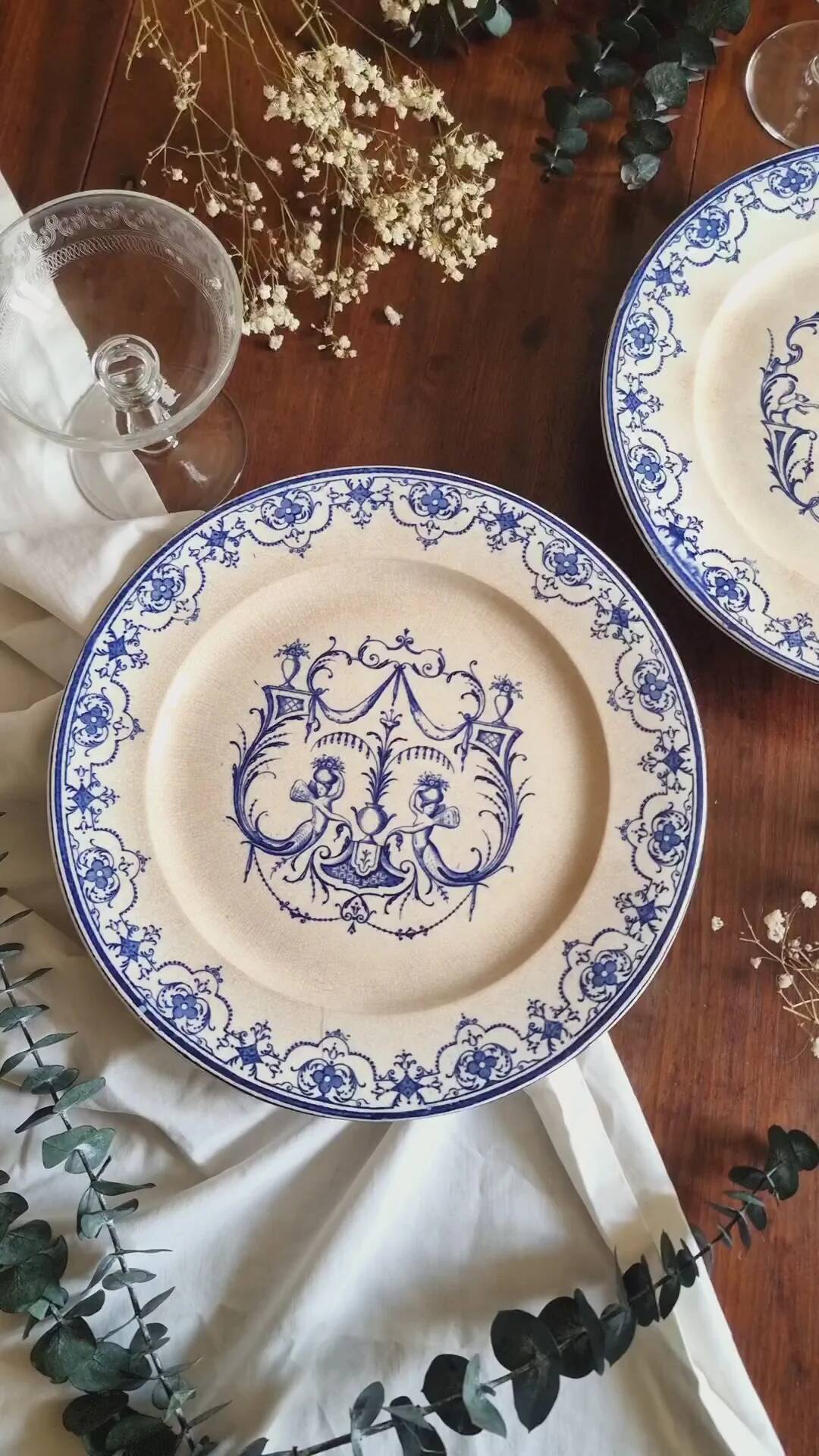 Raised Cake Plate - Jules Vieillard