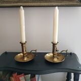 Duo of candle holders