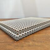 Top in white lacquered metal mathieu mategot