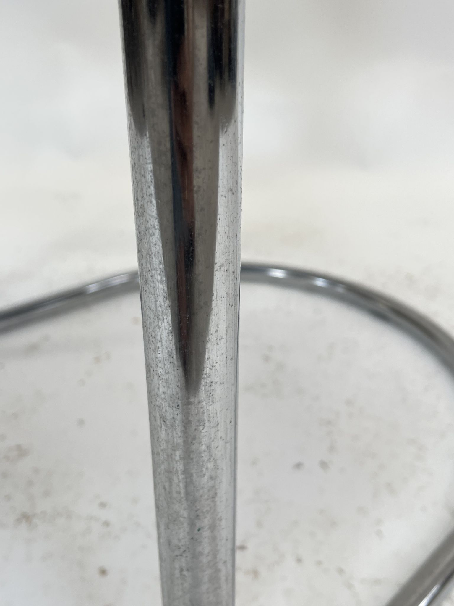 Vintage dining chair effezeta made in Italy design chrome