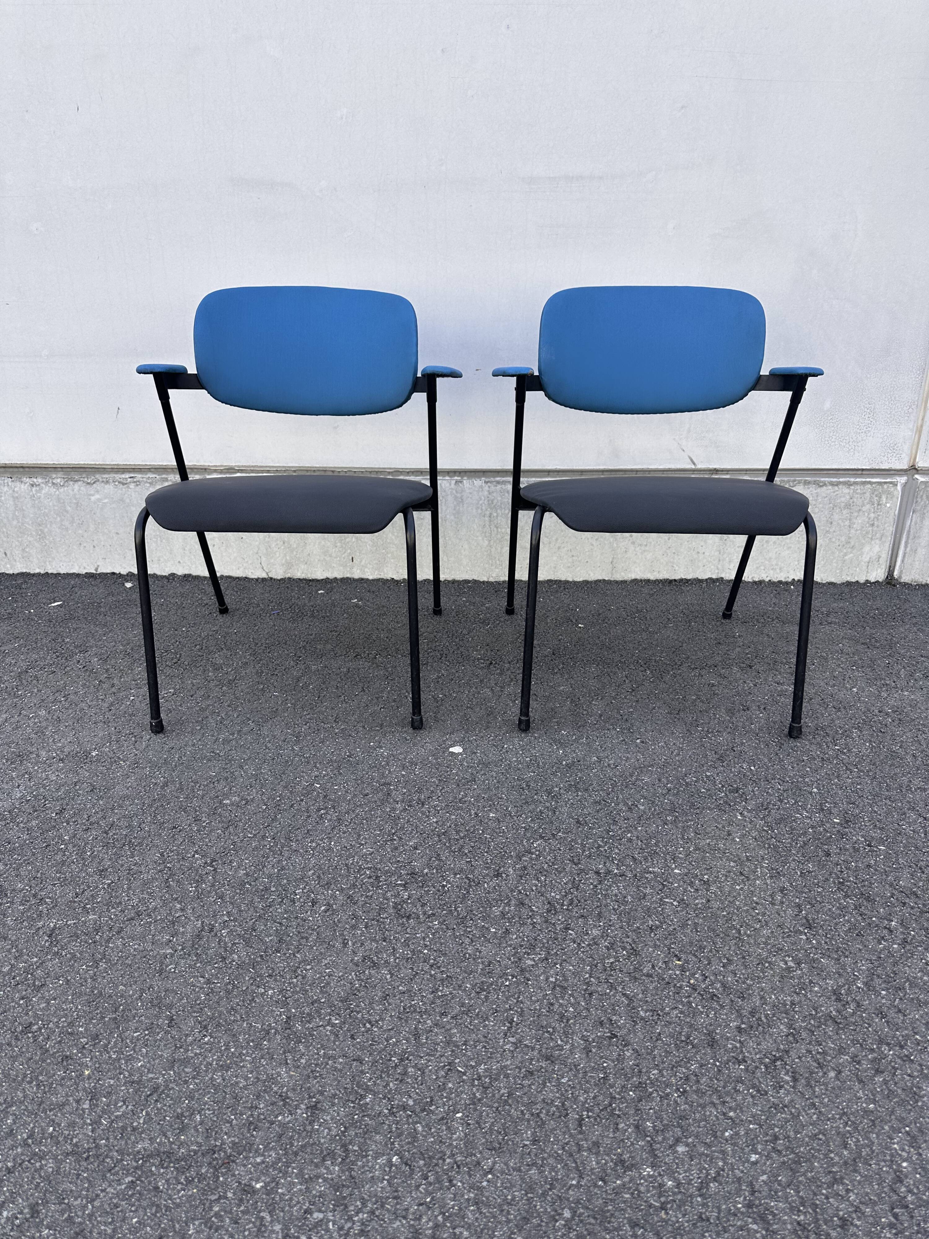 2 armchairs by Willy Van Der Meeren, Belgium - 1950