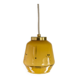 Petite lampe à suspension EVA * Art déco * Lampe suspendue MCM * Plafonnier vintage recâblé * Yougoslavie