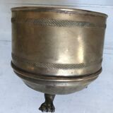 Former brass tripod pot