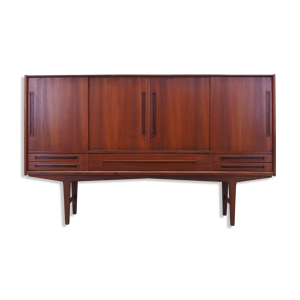 enfilade en teck, design danois, années 1960, danemark