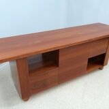 Vintage walnut sideboard Mobil Girgi 1970s