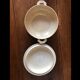 Vegetable dish with lid
