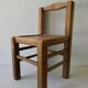 Chaise enfant en bois, années 50