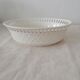 Basket and top in Wedgwood earthenware