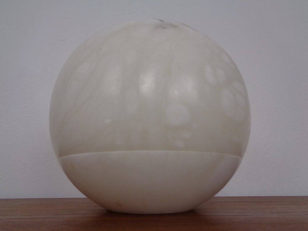 Marble Table Ball Lamp, 1960s