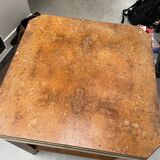 Table en bois de loupe