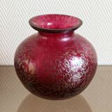 Loetz "mimosa" vase, in iridescent glass
