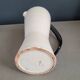 Vintage black and white diabolo pitcher