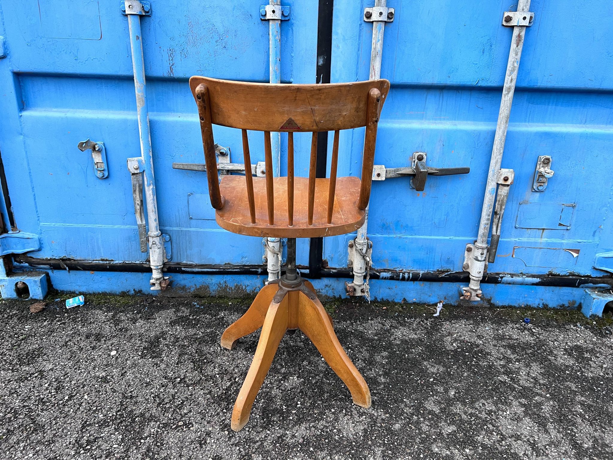 Fauteuil de bureau Federdreg vintage