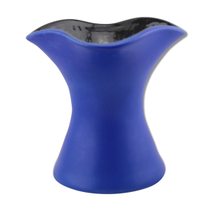 Vase en céramique bleu - moderne