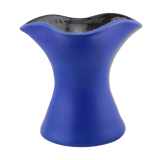 Vase en céramique bleu moderne Topeko Keramik West Germany