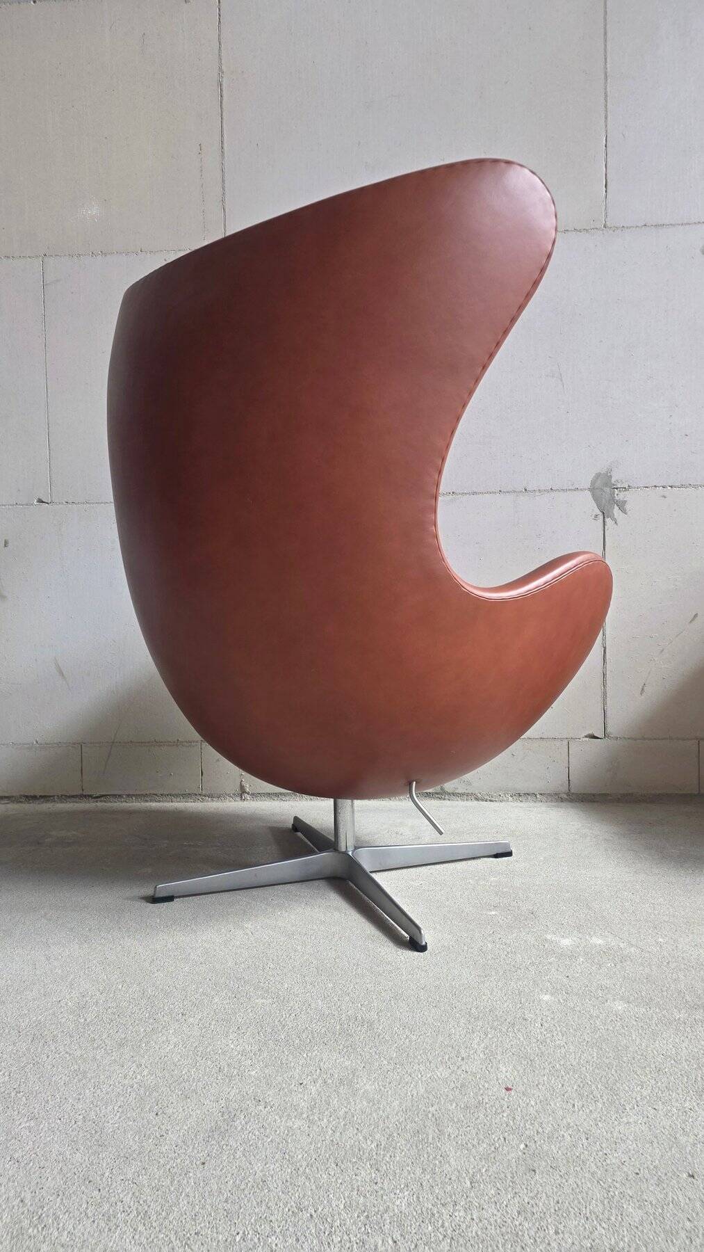 Fauteuil oeuf d'Arne Jacobsen pour Fritz Hansen