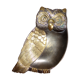Vide-poche laiton en forme de hibou