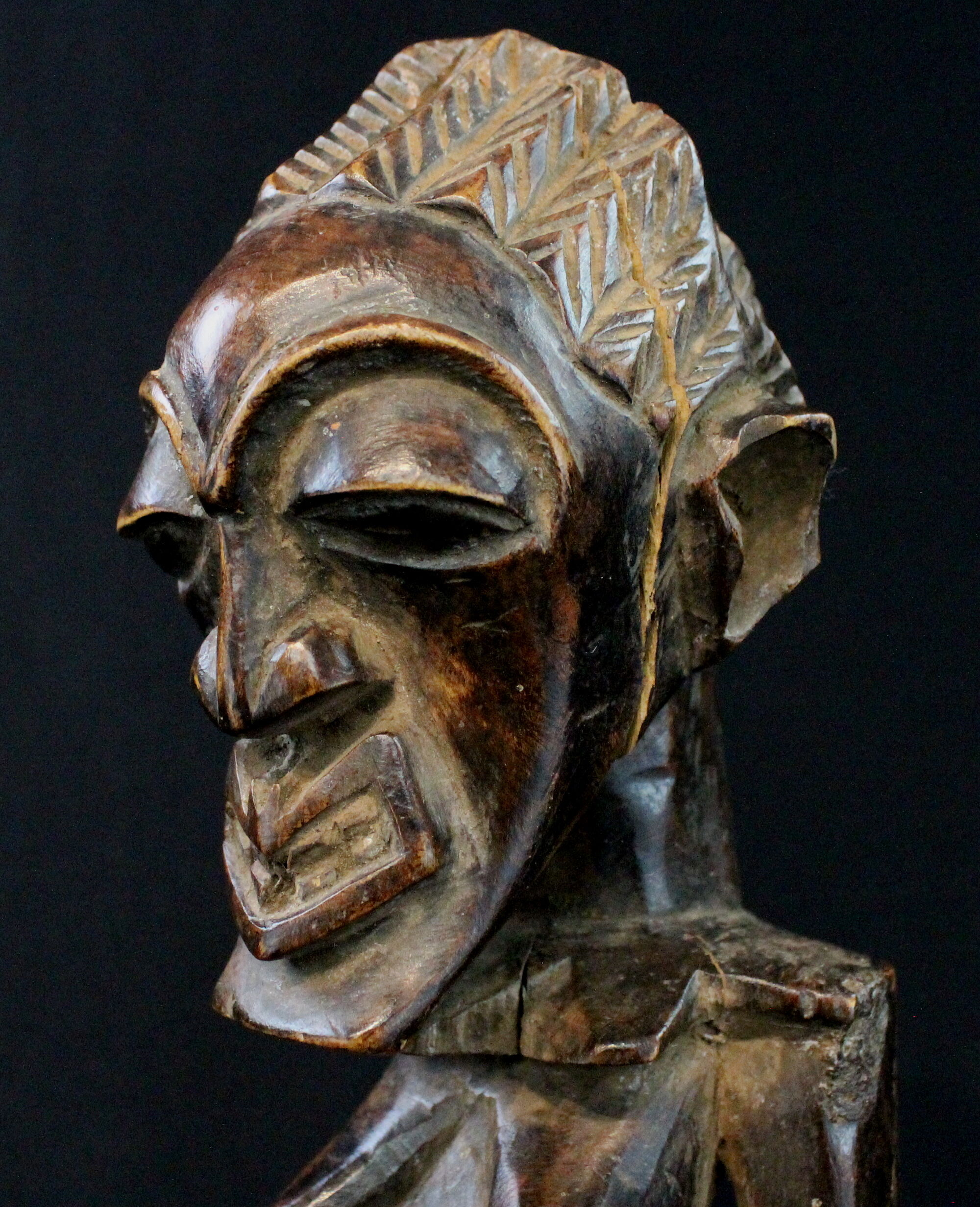 Statue fétiche en Bois Ethnie Songye République Démocratique du Congo