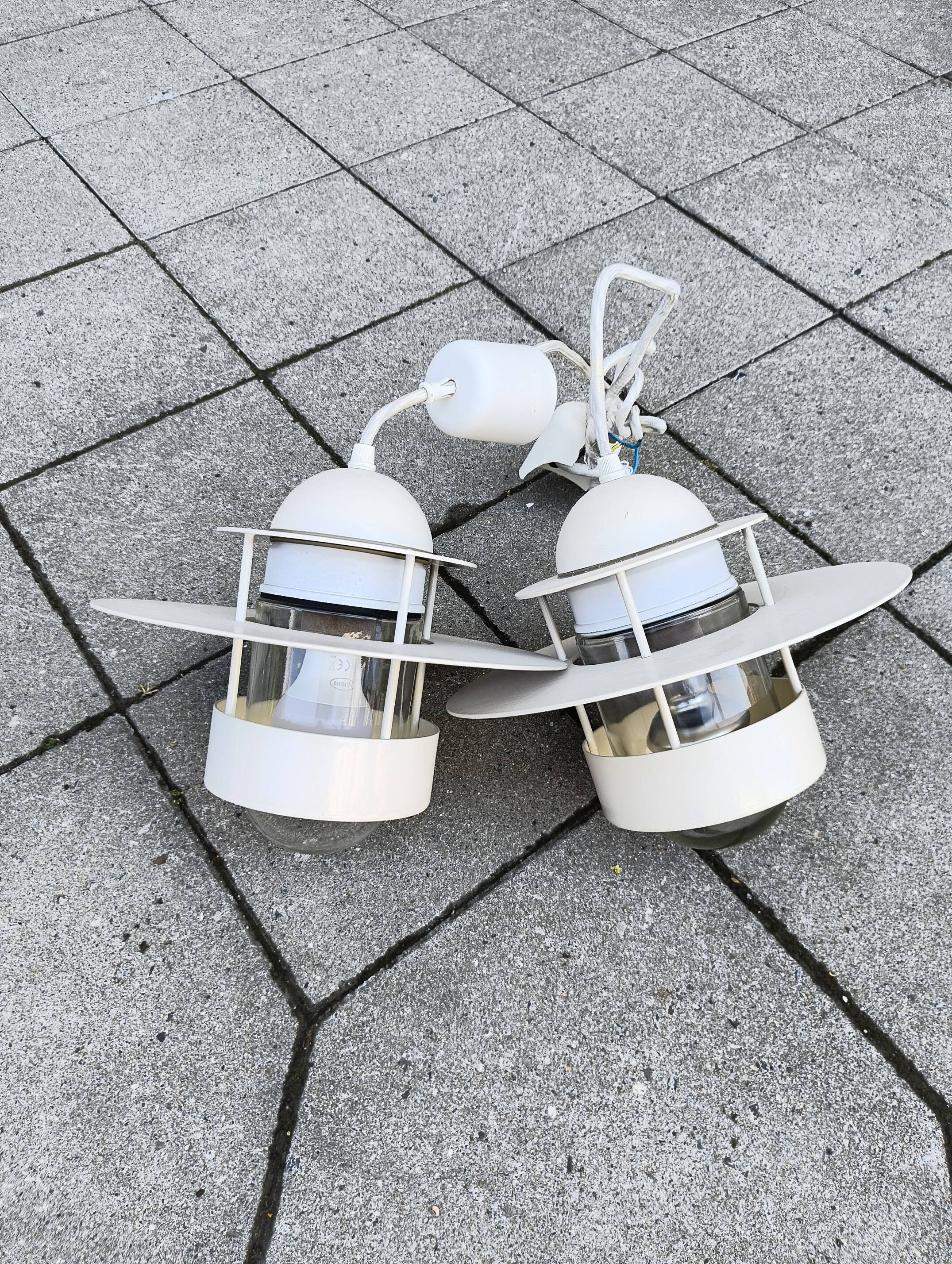 a pair danish ceiling lights modell Albertslund from Louis Poulsen