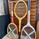 Lot de 3 raquettes de tennis vintage