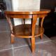 Pedestal table, coffee table from the 60s