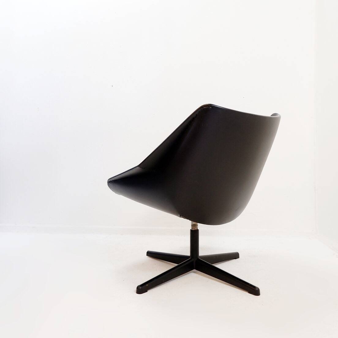 Mid-century pastoe fm08 swivel chair by cees braakman, netherlands, 1959