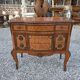 Commode transition en marqueterie style Louis XV debut xxème