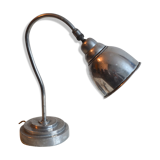 Lampe de bureau en aluminium ancienne