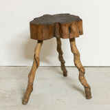 Tripod wooden stool