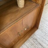 1960s oak storage unit