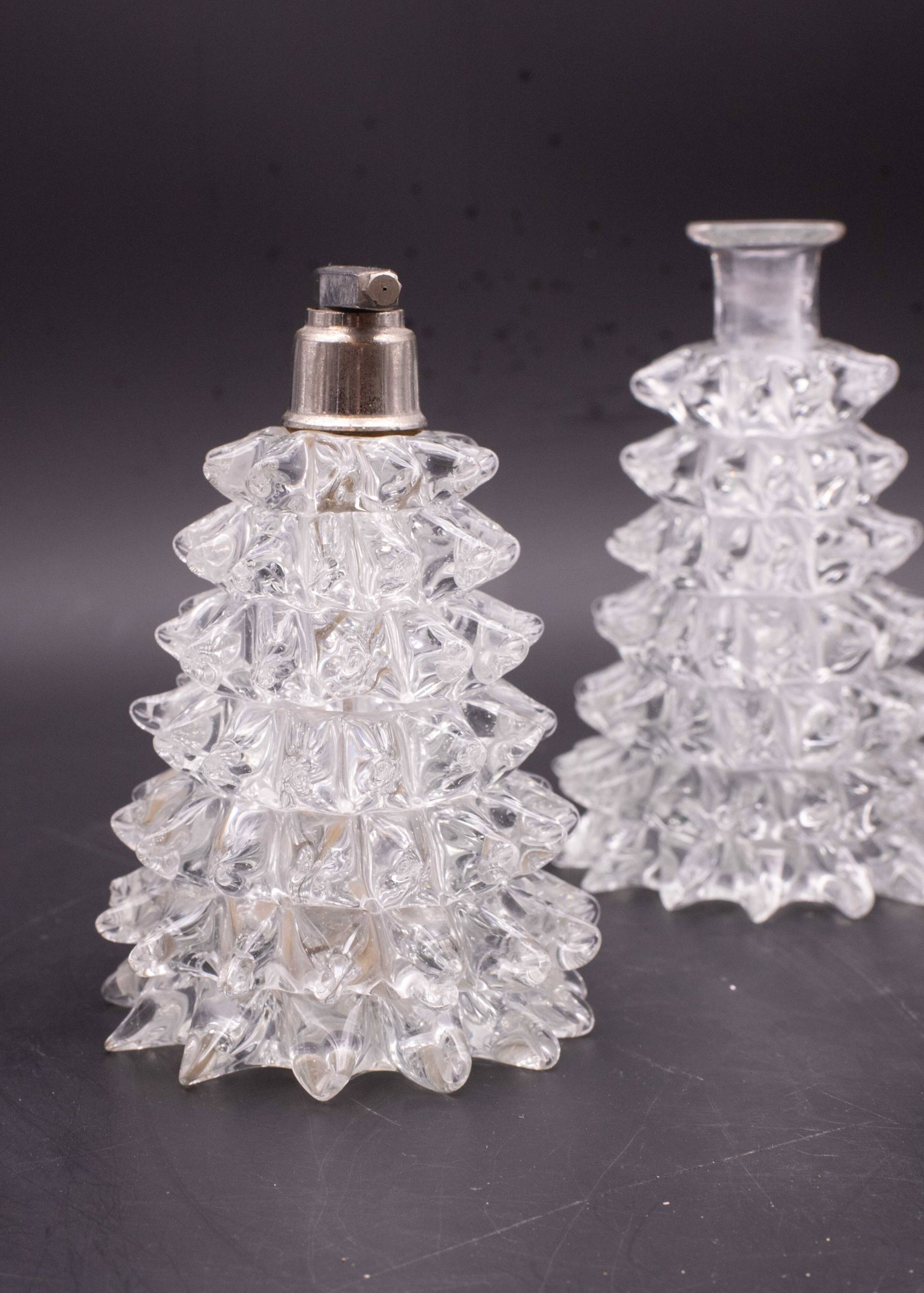 Set of 3 Ercole Barovier Rostrato Murano Italian Glass Vase for Barovier &