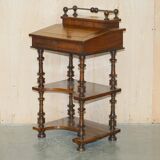 Pair of fully restored antique Davenport desks.