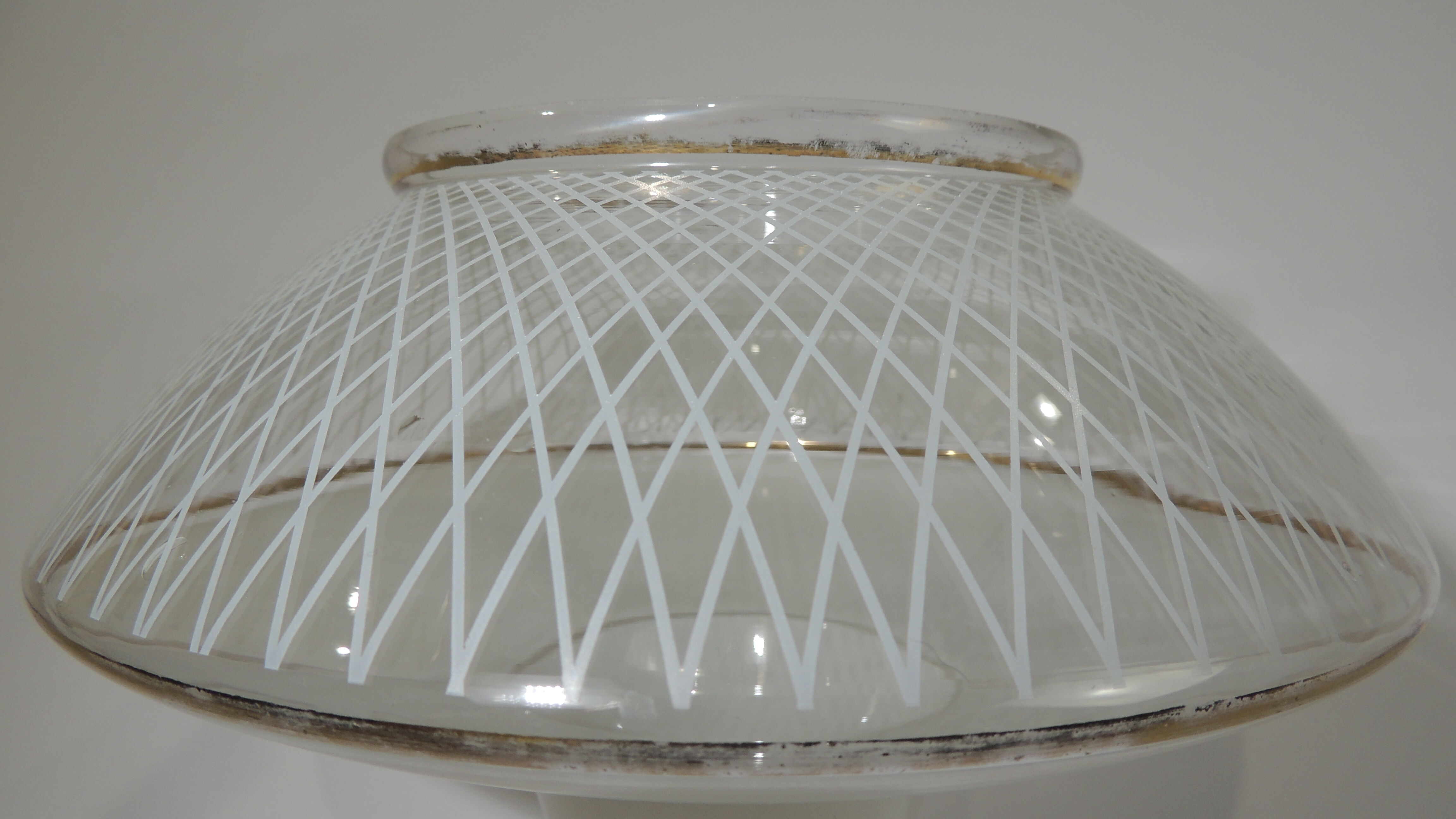 Suspension verrine opaline