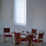 Danish Mid-Century Modern, Set of 6 Oak Dining Chairs, Henning Kjærnulf, 1960s