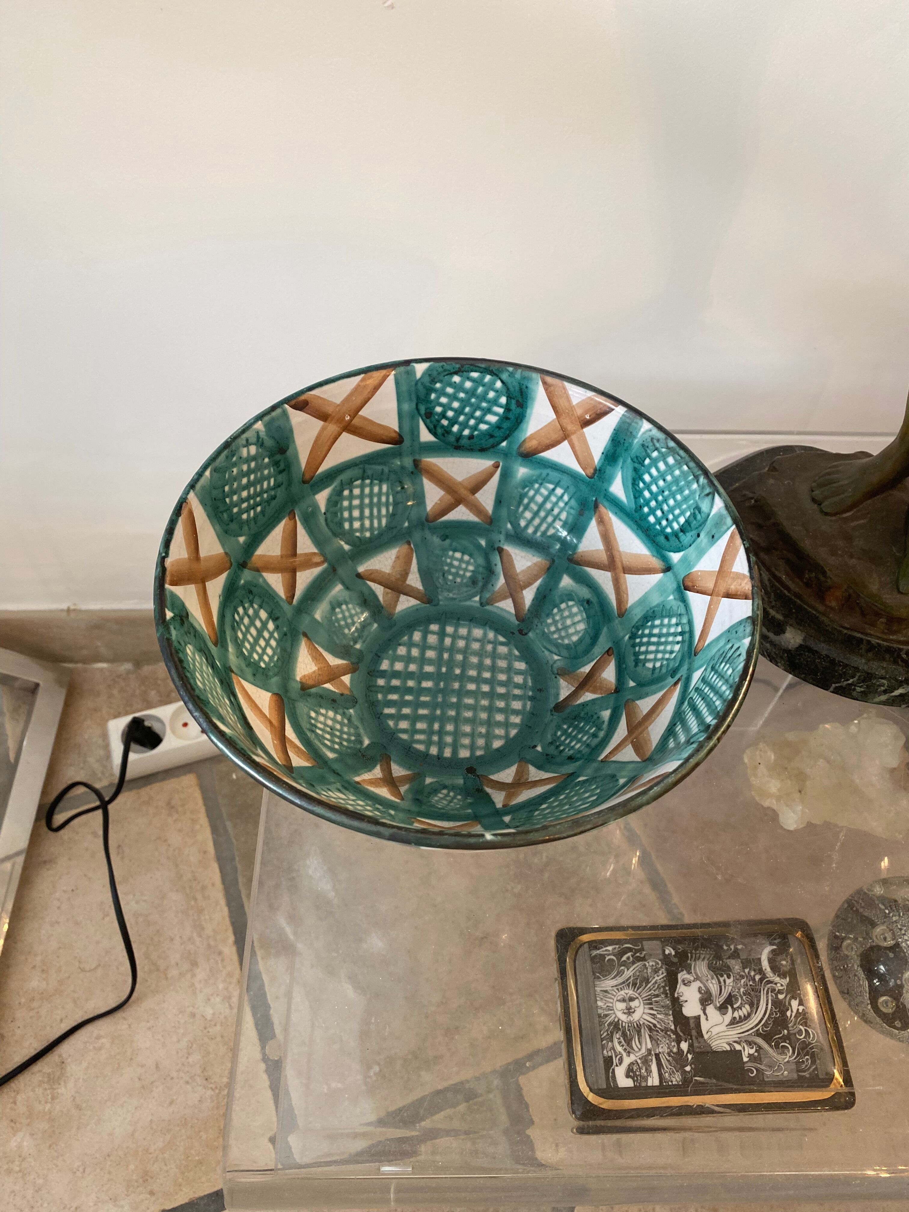 Salad bowl Robert Picault Vallauris