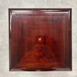 Secession pedestal in mahogany